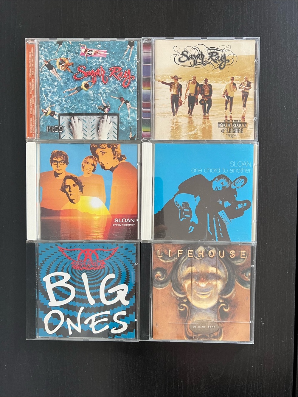 2/$32 Y2K CD Album Lot Collection – Sloan, Sugar Ray, Aerosmith, Lifehouse